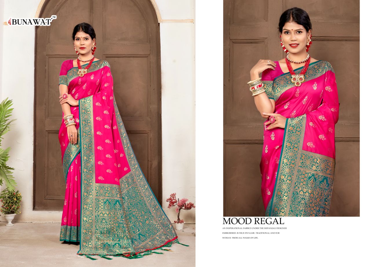 Parampara By Bunawat Banarasi Silk Sarees Catalog
